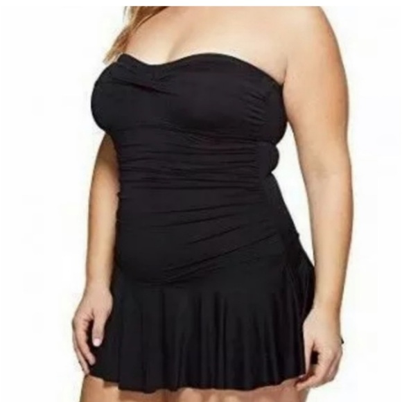 NWT Lauren by Ralph Lauren Swim Suite Dress - Picture 4 of 11